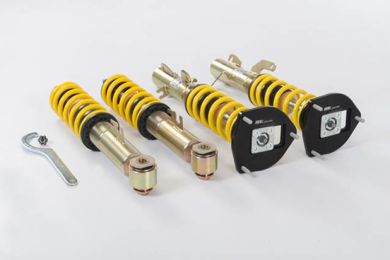 Mini Cooper Coilover Suspension Kit - ST Suspensions - ST XTA Adjustable with Aluminum Top Mounts - `07-`13 Mini Cooper Coilover Suspension Kit - ST Suspensions - ST XTA Adjustable with Aluminum Top Mounts - `07-`13